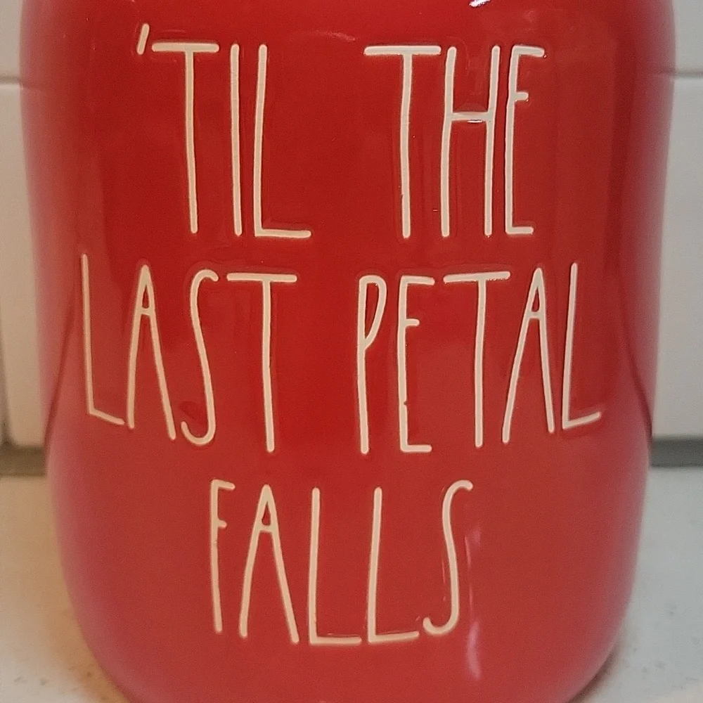Rae Dunn Disney Beauty & The Beast🌹 Rose Canister